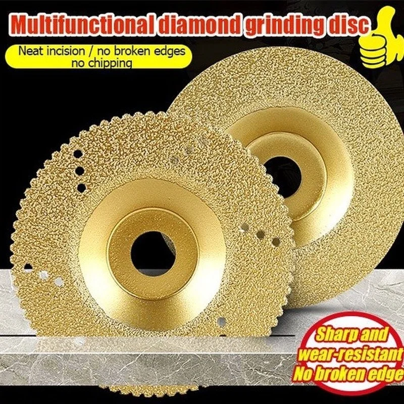 

Multifunctional diamond grinding disc