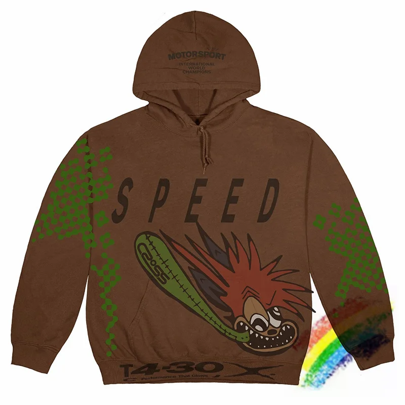 

Travis Scott Cactus Jack Speed Hoodie Women Men 1:1 High Quality Heavy Fabric Unisex Pullover Hooded