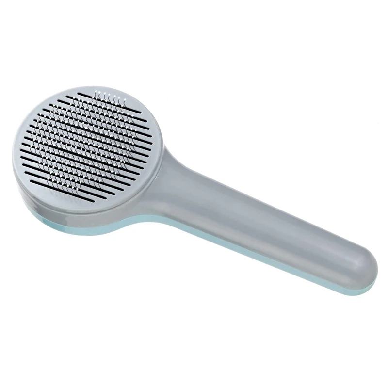 

Cat Brush, Dog Brush, Self-Cleaning Slicker Brush, Pet Brushes With Large Button For Cats, Dogs, Massage, Cleaning