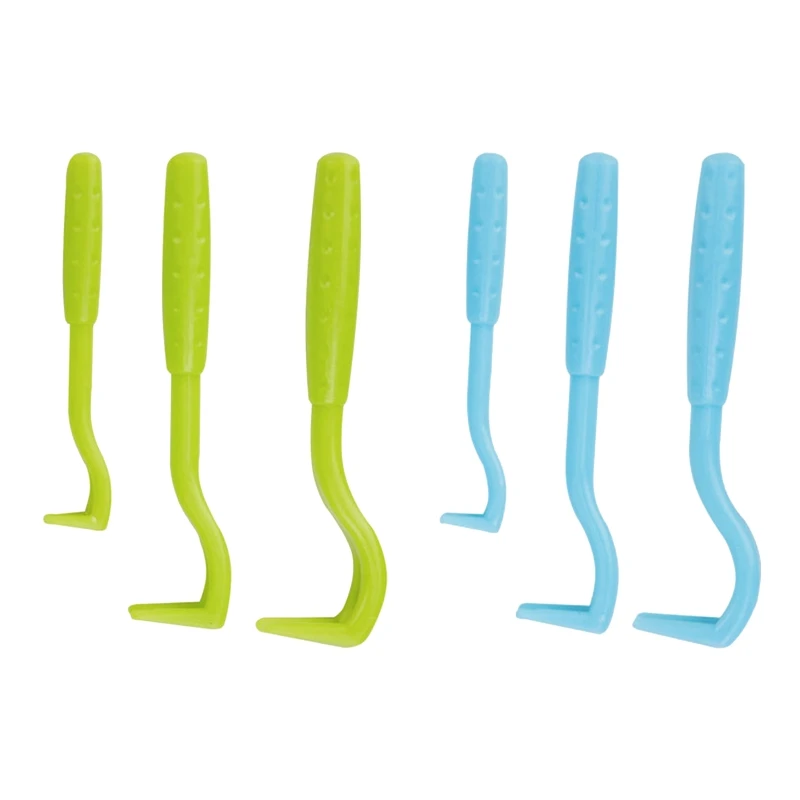

3 Pieces/Set Tick Remover Tool for Dogs Cats and Humans Durable ABS Tick Tool Pain-Free Hook Tick Pull Pet Accessories