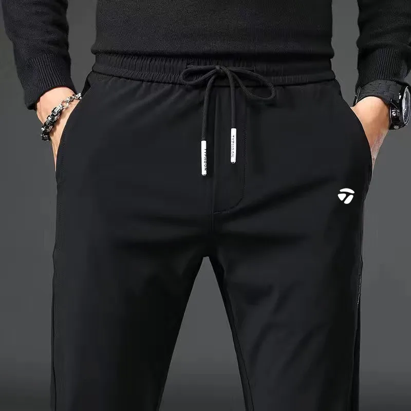 Golf Pants Men's Spring Autumn Golf Apparel Sweatpants Cargo Pants Korea Fashion Casual Elasticity Pant Man Golf Wear Trousers