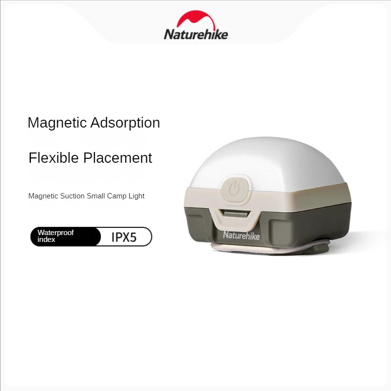 

Naturehike Magnetic Suction Small Camp Light Outdoor Portable and Versatile Waterproof Camping Lantern Lighting Lamp