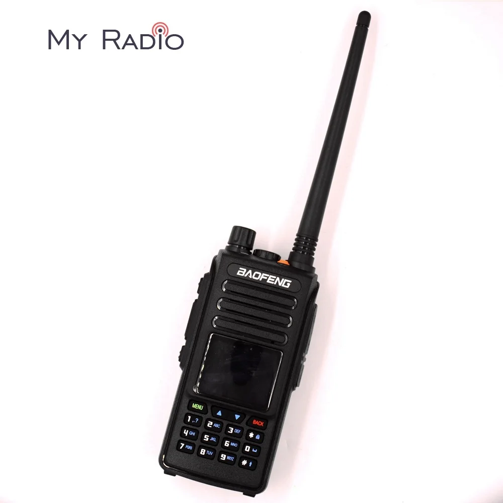 

Цифровая рация Baofeng DMR DM-1702 GPS VHF UHF Двухдиапазонная 136-174 и 400-470 МГц с двумя временными слотами, двухсторонняя радиосвязь 1 и 2 уровня