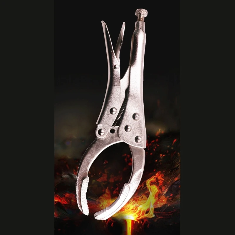 Щипцы для масляного фильтра с фиксатором длинный инструмент снятия механиков и