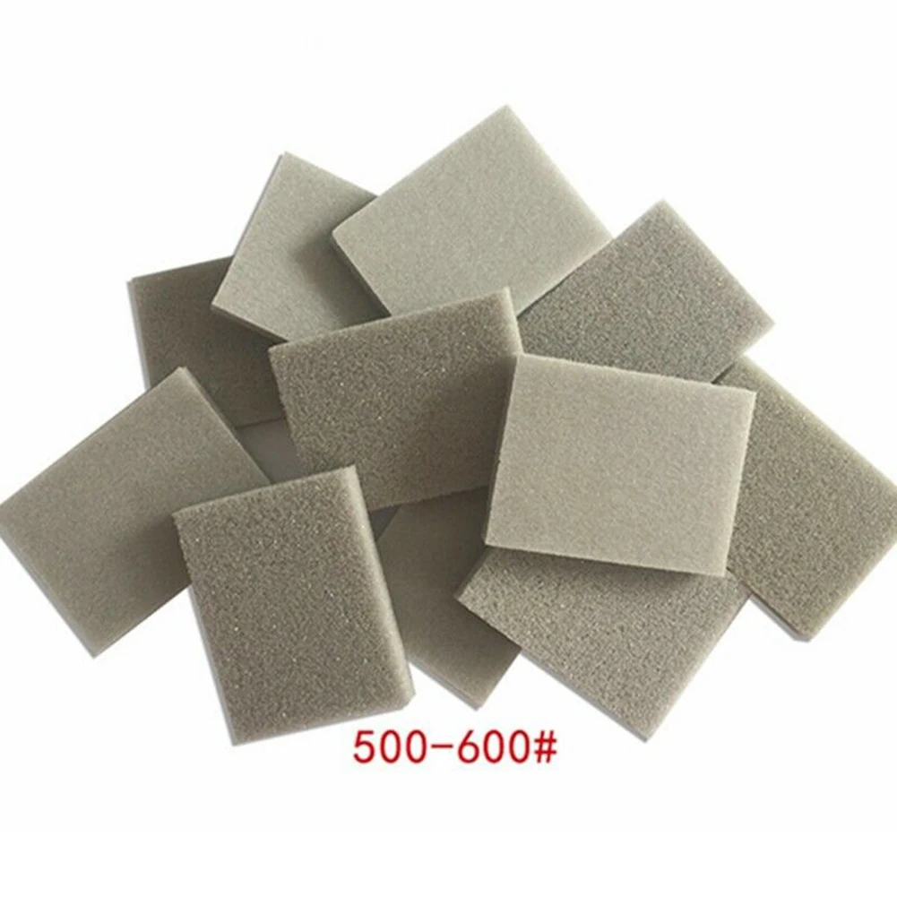 

Universal 10pcs Foam Sanding Block Wet Dry Bodywork Fine Coarse Grit Sandpaper Sponge Pads Replacement Accessories