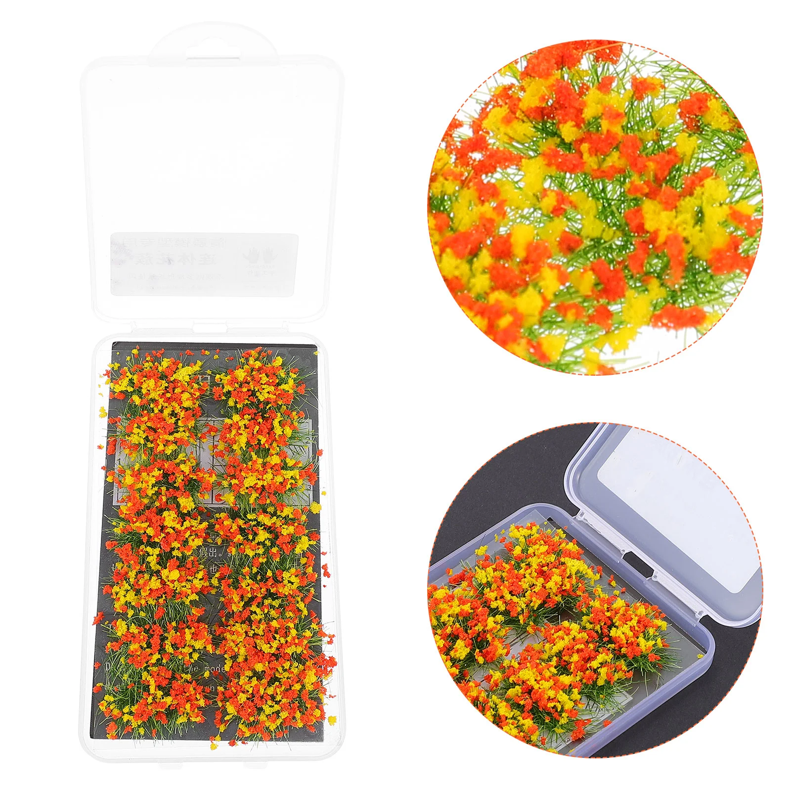 Сарай для травы строительная модель кусты мини-цветочный кластер набор декора