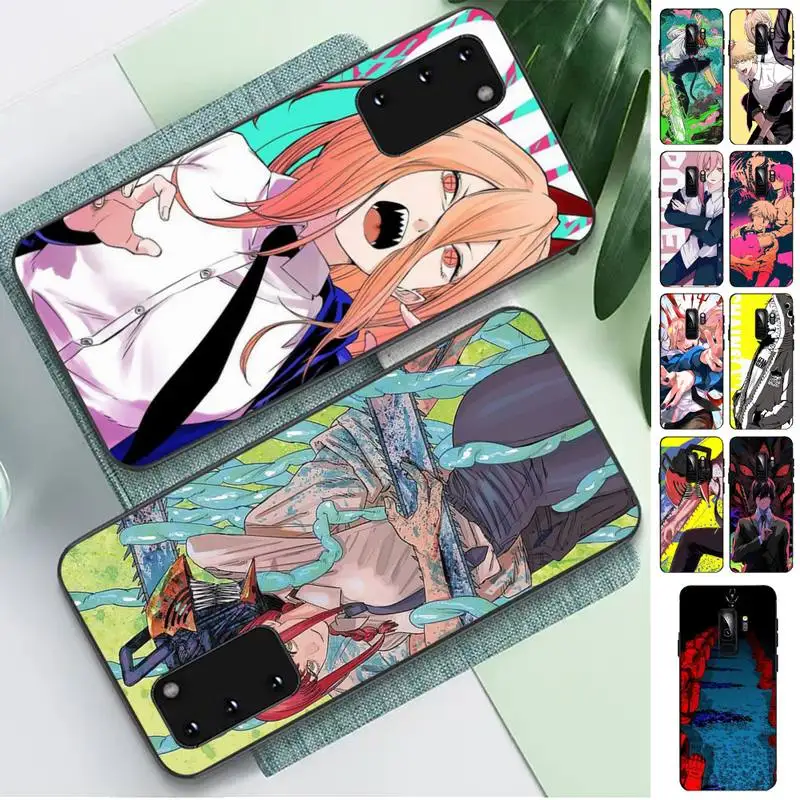 

Japan Anime Chainsaw Man Phone Case for Samsung S10 21 20 9 8 plus lite S20 UlTRA 7edge