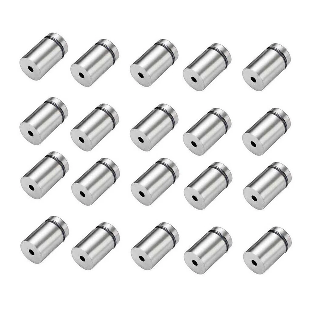 

Screws Advertising Nail For Advertising Boards Fixing 20pcs/set Bolts Mount Fixings Round Head Stainless Steel