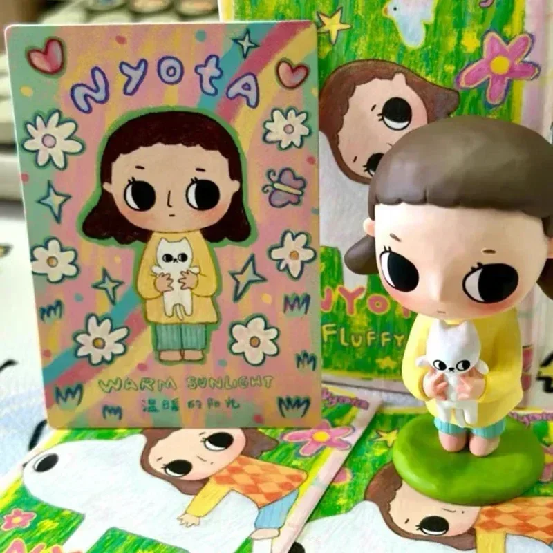 Ниyota серия пушистая жизнь искусственная игрушка Аниме фигурки таинственная