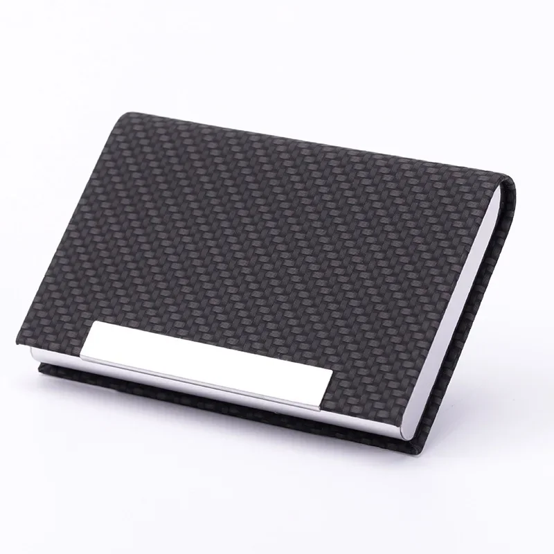 

Держатель для визитных карточек из искусственной кожи