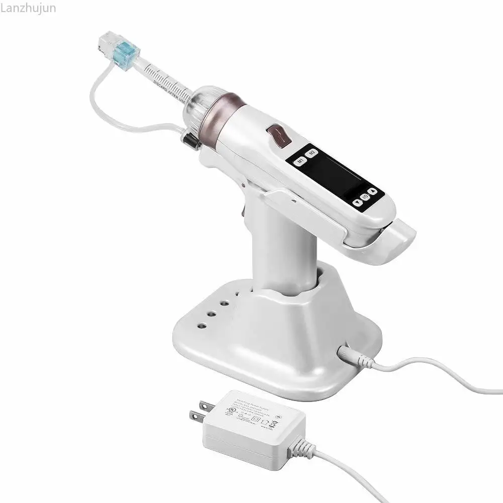 Фото Мезоинжектор EZ Meso Gun (Корея) для омоложения кожи с отрицательным давлением, 5- и 9-игольчатые насадки, для увлажнения и подтяжки кожи №4