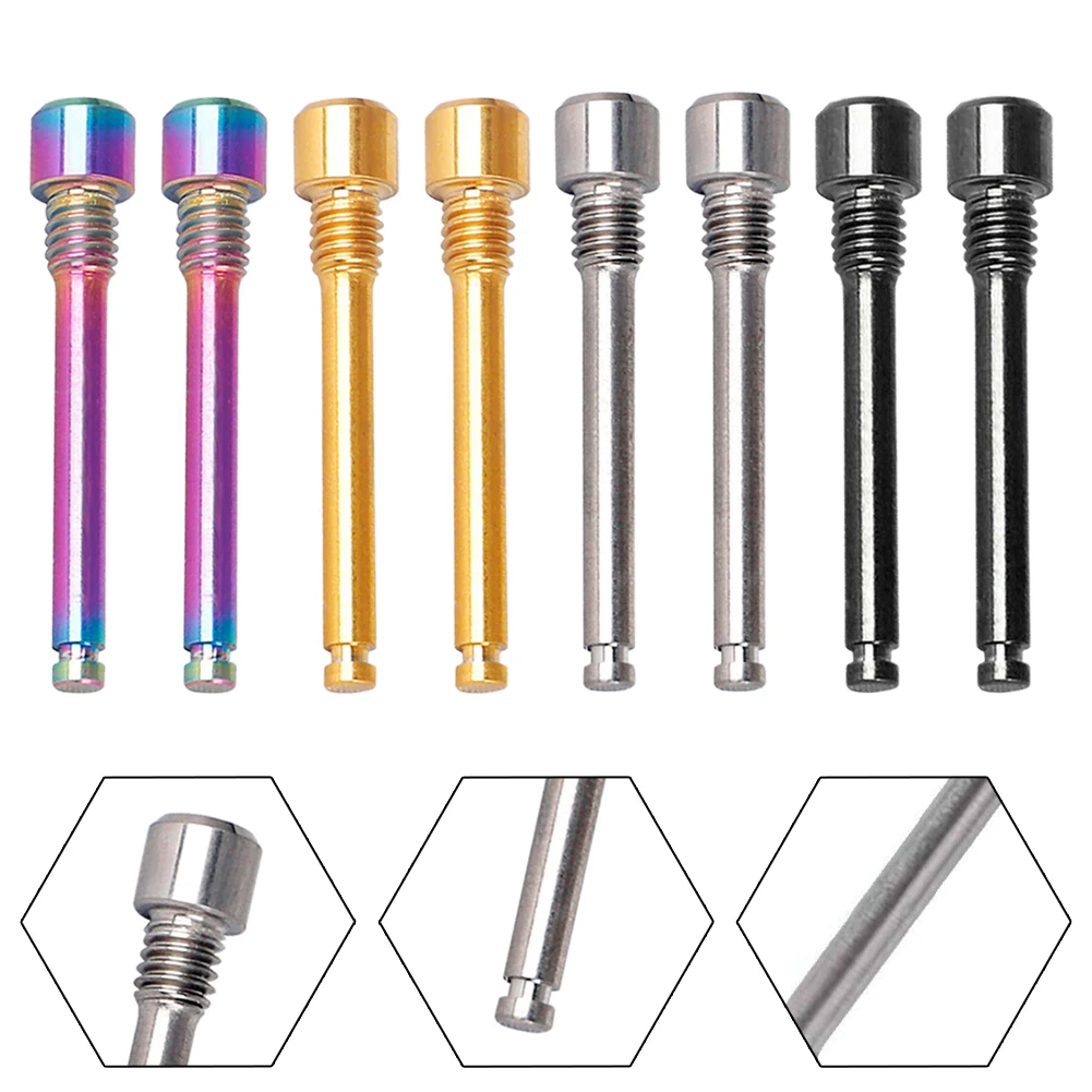 

Mountain Bike Oil Disc Brake Disc Colorful Latch Screw Titanium Alloy Disc Brake Fixed Thread Pin Screw Fixed Circlip