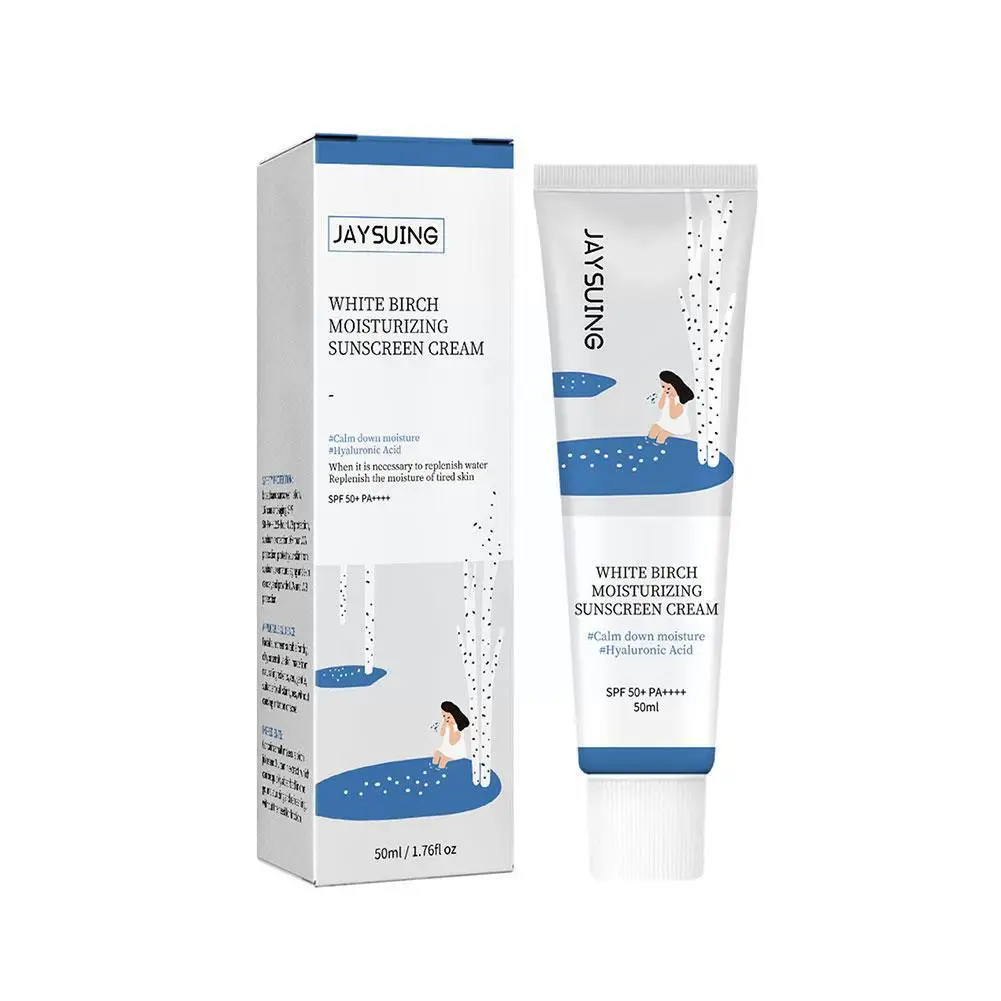

50ml Sunscreen Oil Control Cream Light Non-greasy Skin Waterproof Sunblock Foundation Protection Sunblock Whitening Isolati H1R4