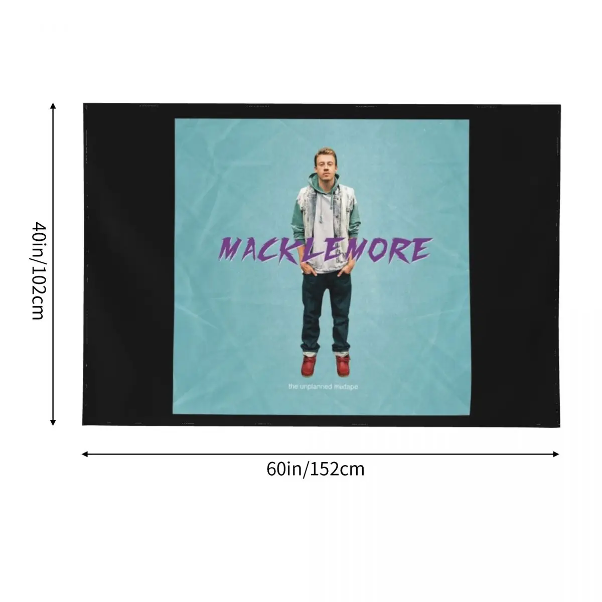 Macklemore the Unplanned Mixtape гобелен