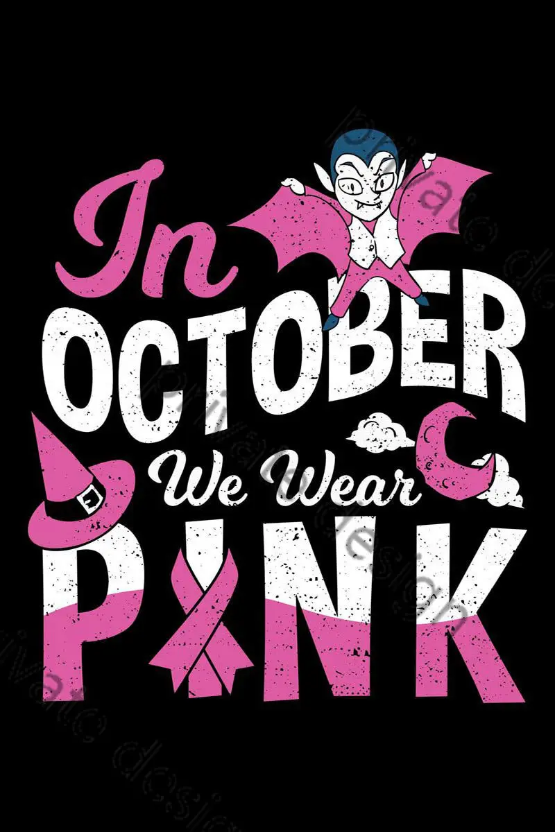 

В октябре мы носим розовый металлический знак, жестяные таблички, Настенный декор, украшение для комнаты, ретро, винтажное искусство, мужска...