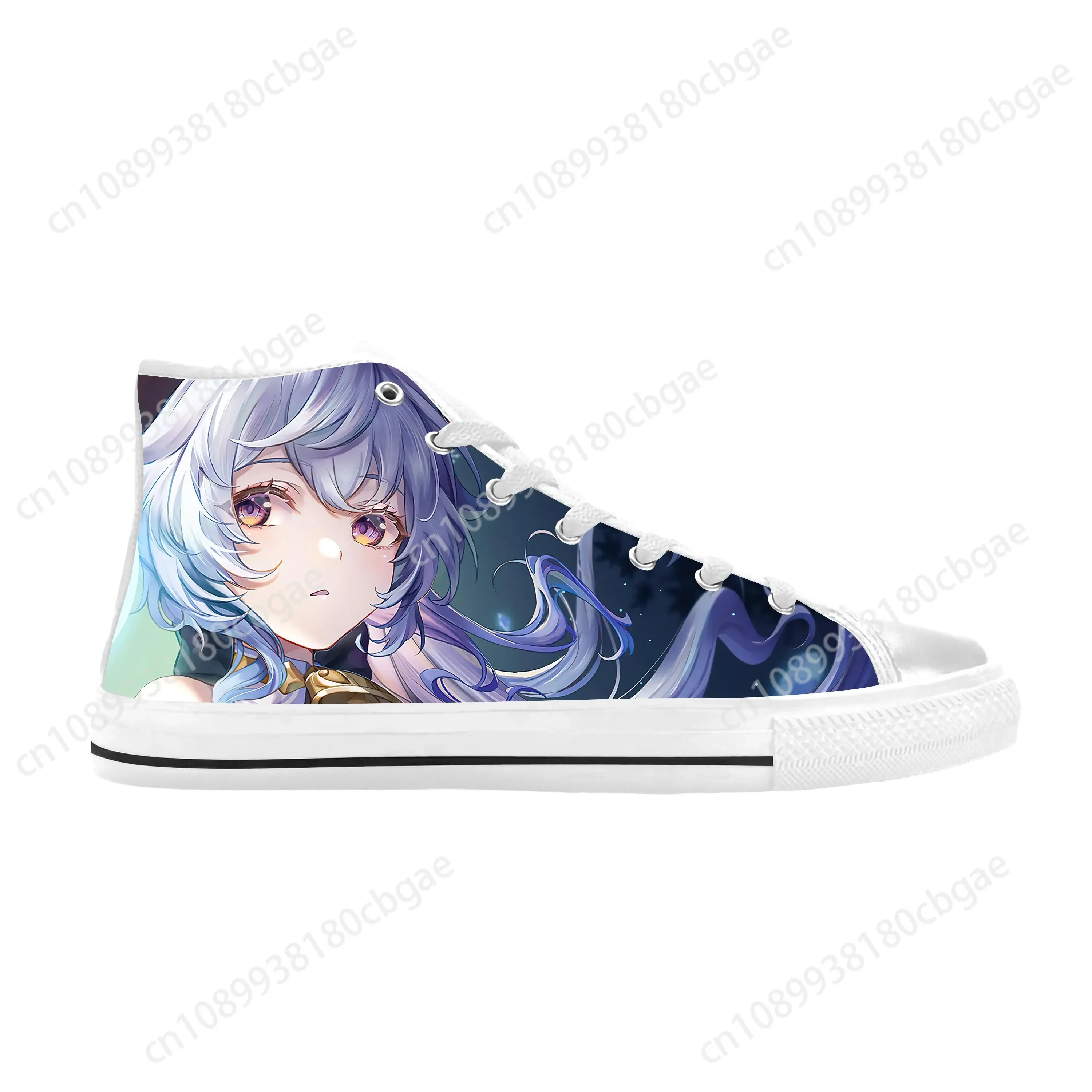 Популярные аниме Манга с героями мультфильмов Genshin Impact Ganyu повседневная тканевая