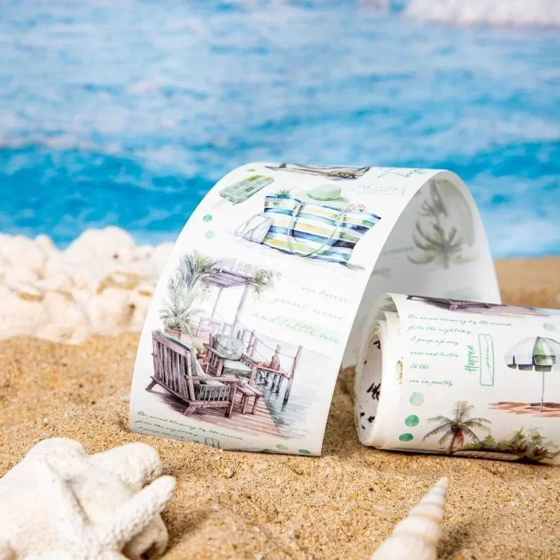 1 рулон 2 м лента морской бриз дует сквозные уши материал клейкие пляжные