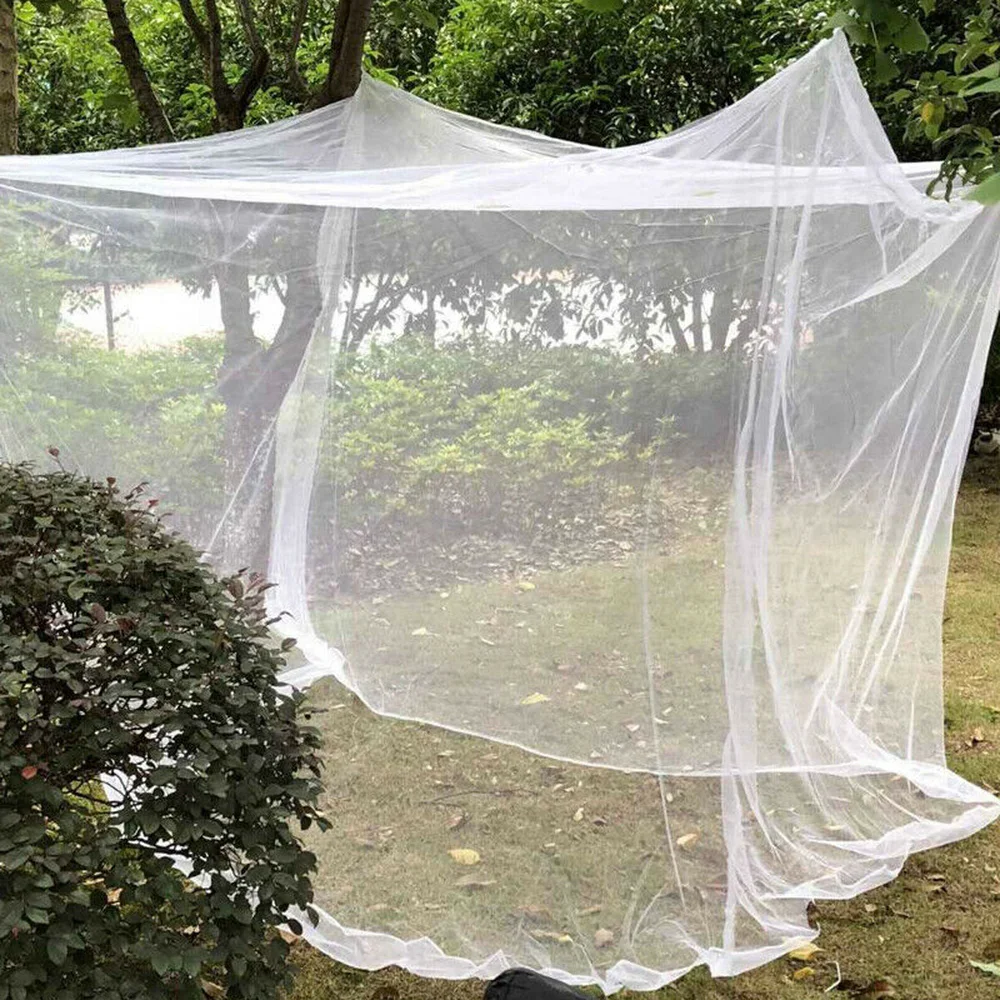 

Large White Camping Mosquito Net Outdoor Garden Travel Mosquito Net Indoor Outdoor Storage Bag Anti-mosquito Tent Mosquito Tent