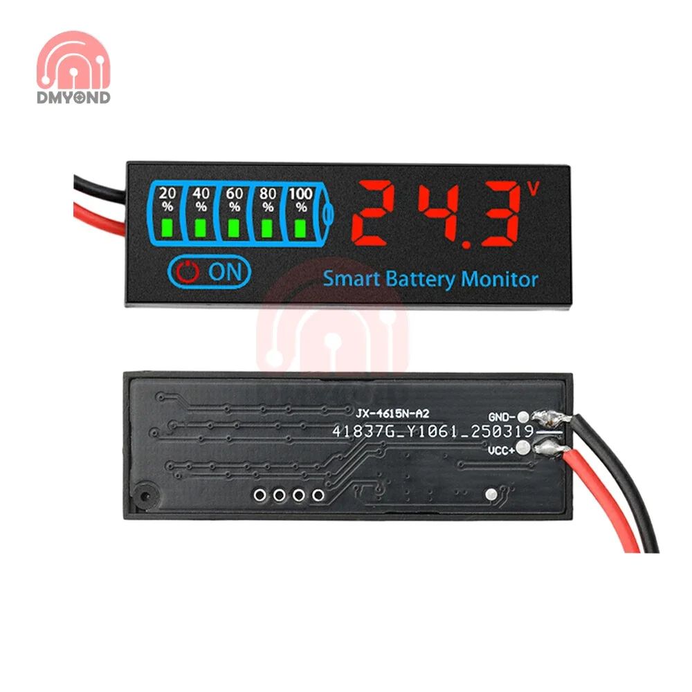 

Индикатор заряда батареи Gaqqee 7V-55V 3S-14S