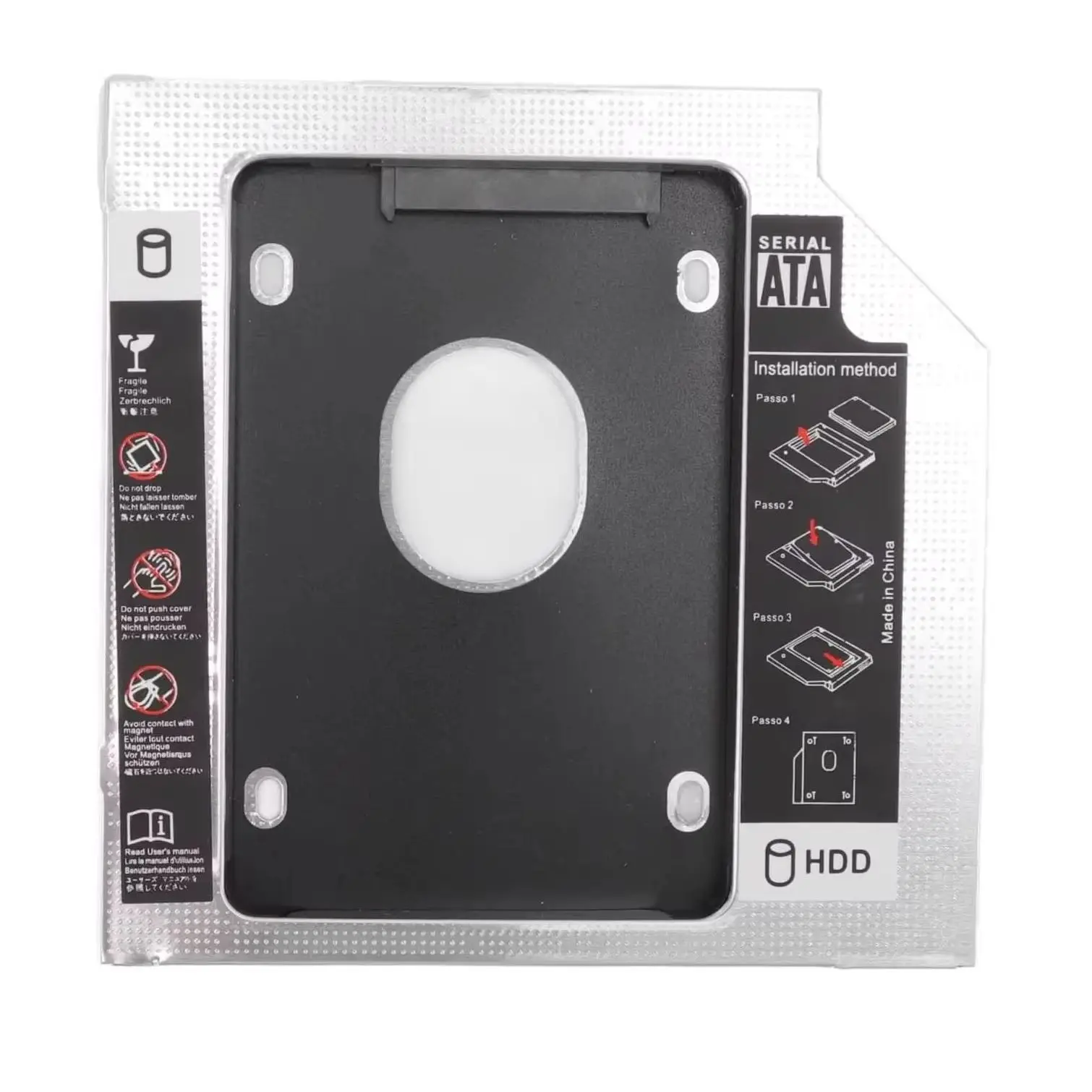 Фото Второй сменный отсек для жесткого диска 2.5 HDD (оптический отсек) для Asus K550JK X555QG X553M G550JK G551JM G551JX G551VW P1440UA F555LB №1