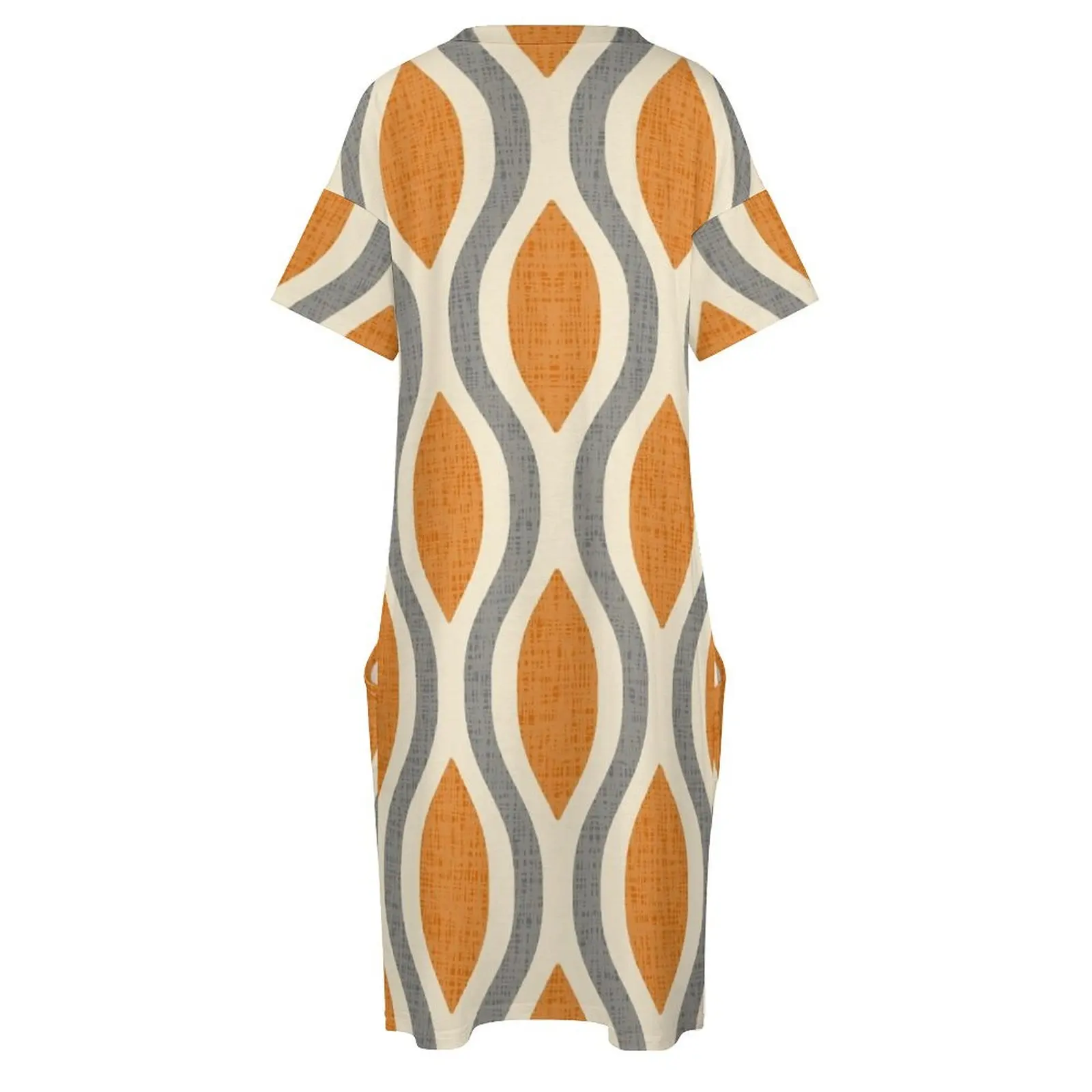 Красочное платье с карманами 924 свободное лето 2020 женское длинное вечерние