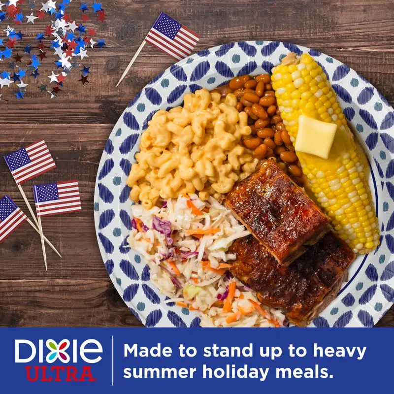 

--Exquisite 10-Inch Disposable Paper Plates, Pack of 50, Perfect for any Occasion