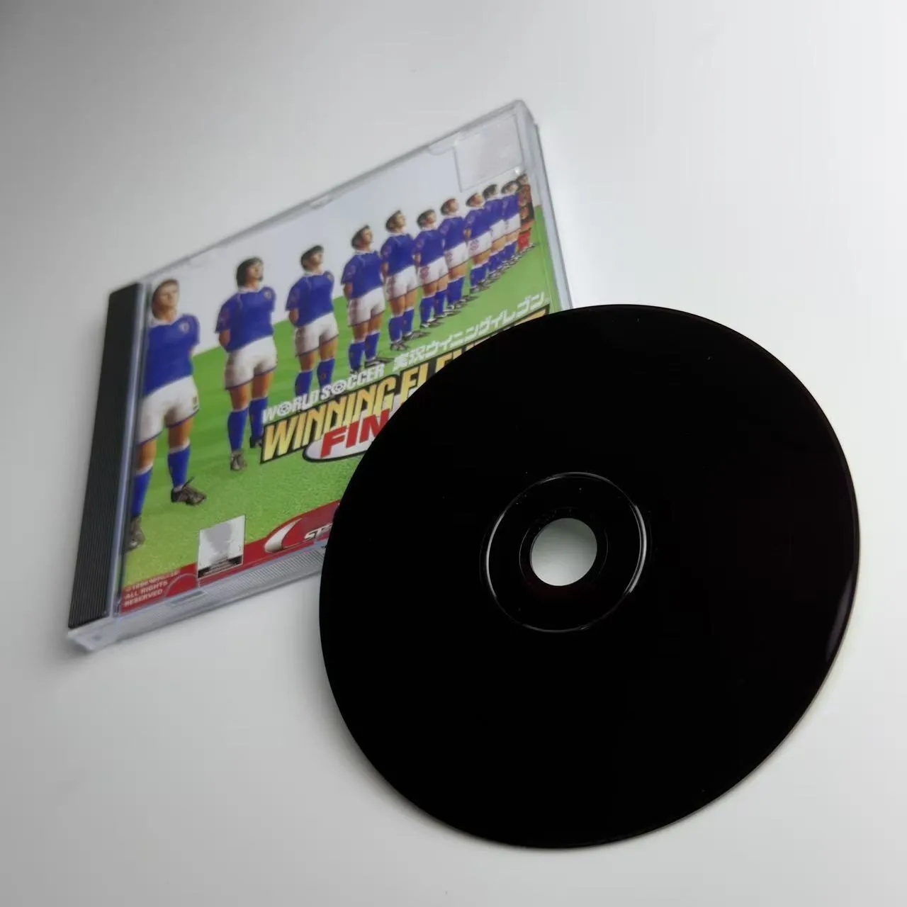 Фото Высококачественный репродукционный диск для PS1: World Soccer Jikkyou Winning Eleven 3 Final Ver (JP-версия с вибрацией, без инструкции) №5
