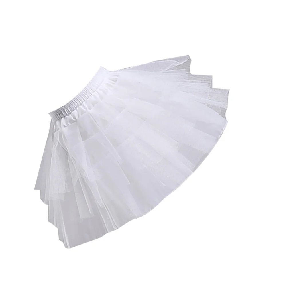 

Pannier Beautiful Gauze Skirt Lolita Petticoat Cloth Underskirt White Tutu Dress Girls