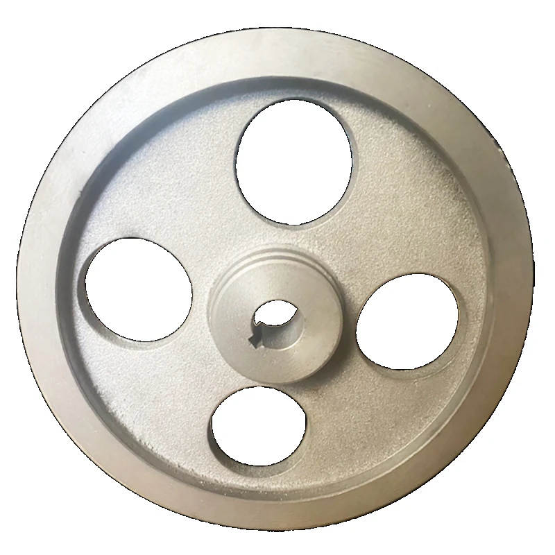 Pulley Drive Multi Groove Fan V Belt Aluminum Pulley