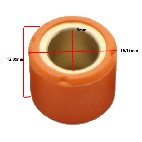 6 шт. производительный гоночный вариатор Набор роликов 8 г для GY6 50cc 137qma 1p37qma