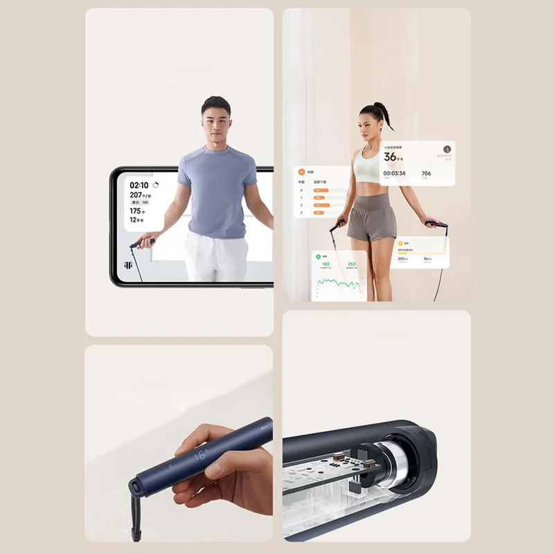 Mijia smart skipping rope. Скакалка сяоми. прыгалка xiaomi. умная скакалка mijia smart skipping rope dark blue (xmsr-з803). скалка сяоми.