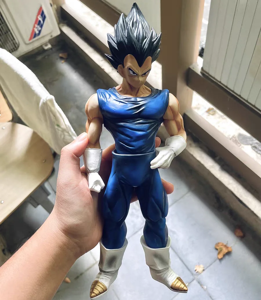 

29cm Dragon Ball Z Vegeta Anime Figure Dbz Super Saiyan Pvc Action Figure Statue Collectible Decoration Model Kid Christmas Gift