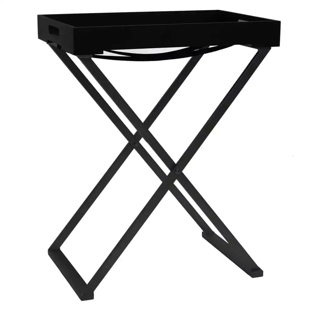 

Folding table Black 48x34x61 cm MDF