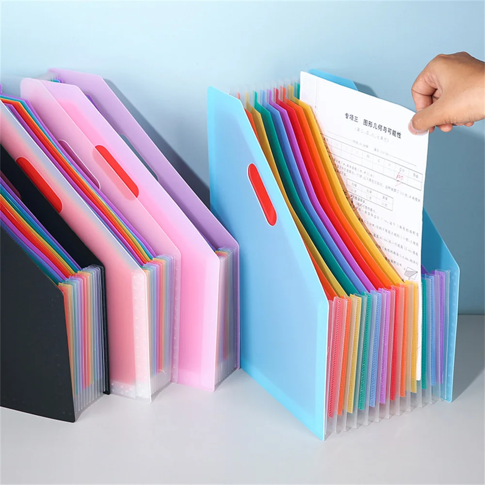 Новинка 2024 настольный органайзер папка стоячий для документов аккордеон