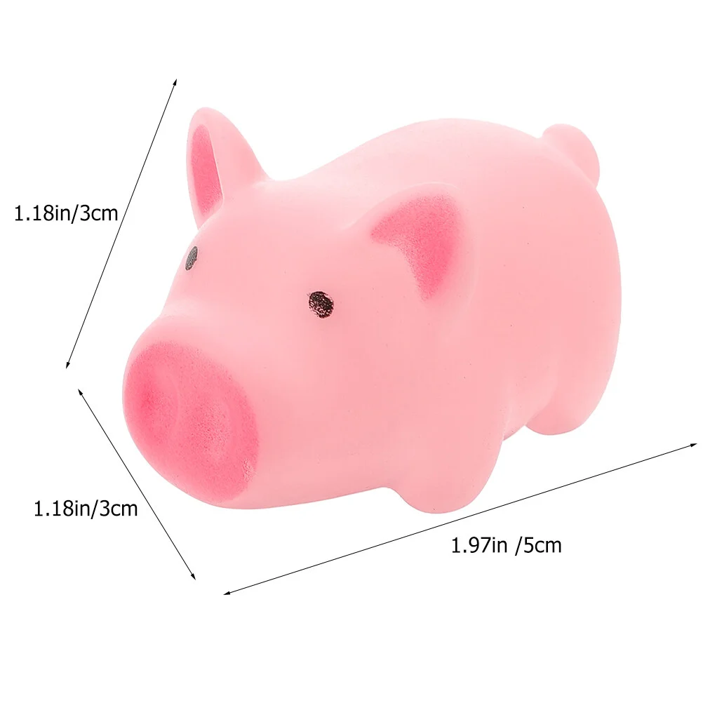 

20 Pcs Animal Toy Pinata Mini Toys Squeeze Soft Cute Plastic Classroom Prizes Child