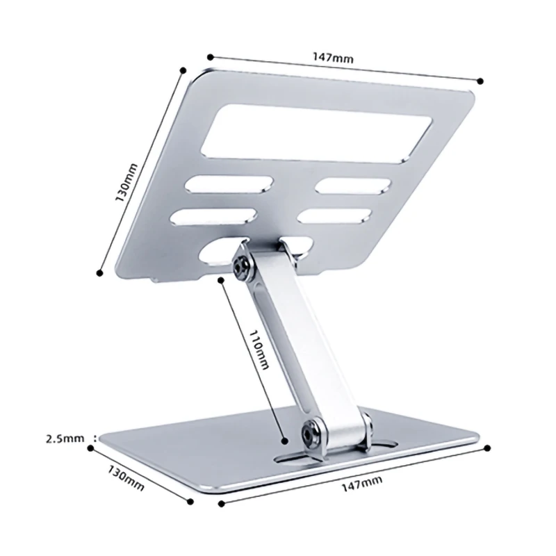 smoyng aluminum alloy foldable desk tablet phone stand metal holder portable support for ipad pro 12 9 desktop mount bracket free global shipping
