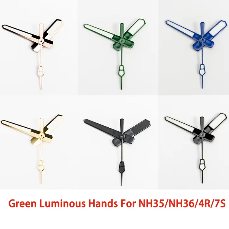 NH35 руки оранжевые красные белые Новые матовые высококлассные зеленые ночные