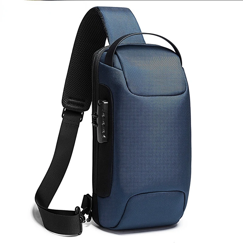 

Chest Bag Men's Functional Shoulder Bag Men's Business Korean Version Messenger Bag Men's Trend