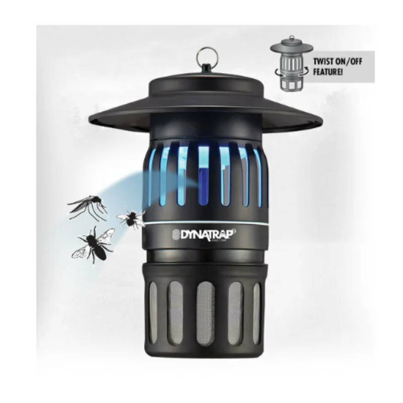 Twist ON/OFF ½ Acre Mosquito and Insect Trap - Black