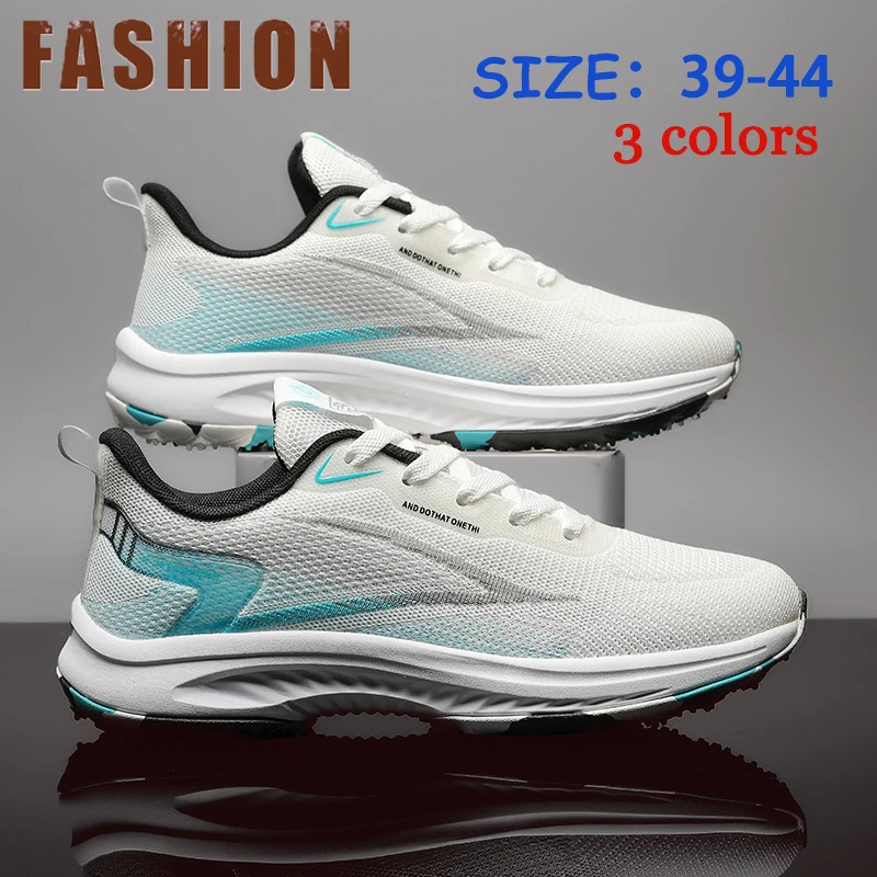 

Мужские сетчатые кроссовки, удобные дышащие, прочные, Нескользящие, повседневная обувь для бега, плоская подошва, для тренировок