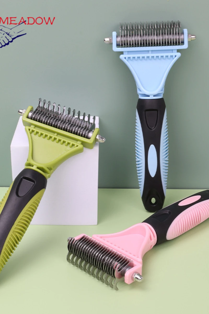 

Pet Comb, Double-sided Open Knot, Rake Comb, Dog Hair Removal Knot Comb, Hair Removal, Beauty Comb, Hair Knife