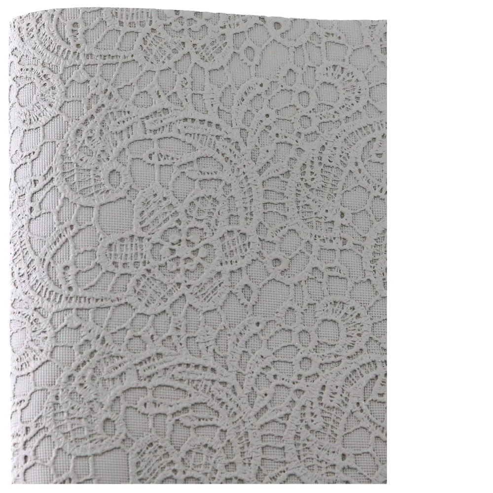 30x134 см рулон стальной серый Гладкий искусственный Личи кожа ткань для украшения