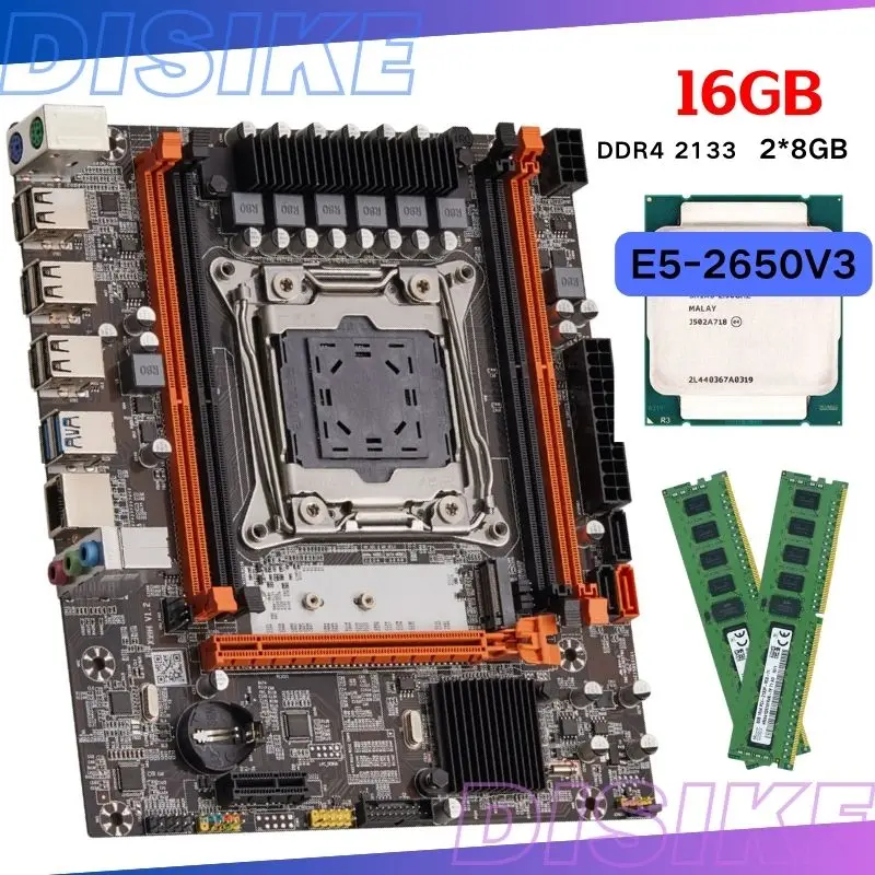 Комбинированный комплект материнской платы X99 Xeon E5 2650V3 RAM DDR4 ...