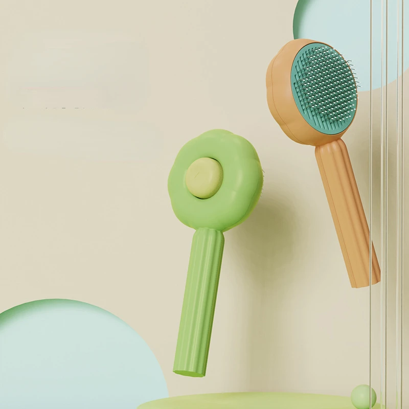 

Многоразовые портативные аксессуары для кошек инструмент для груминга домашних животных щетка для чистки кошек самоочищающаяся ломтерезка расческа для удаления шерсти домашних животных