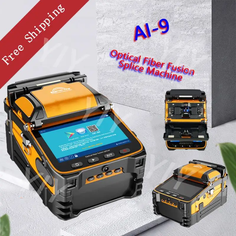 

Signalfire AI-9 Six Motors 5S Multi-language Automatic Intelligent FTTH Fiber Optic Splicing Optical Fiber Fusion Splice Machine