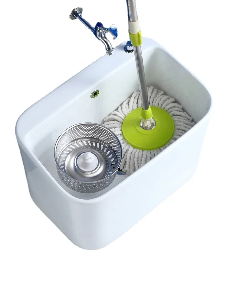 

YY Mop Pool Rotating Bathroom Domestic Sink Basin Integrated Basin Sink