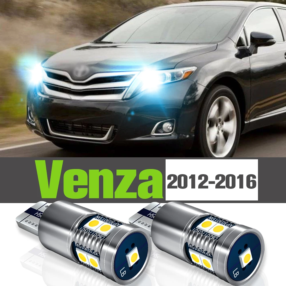 2 шсветодиодный, светодиодные паркосветильник огни для Toyota Venza 2012-2016 2013 2014 2015