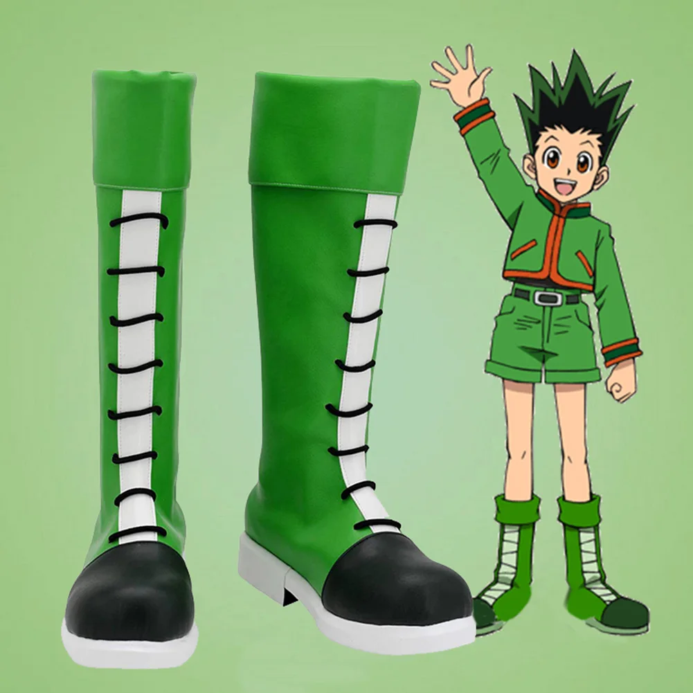 

Anime Hunter x Hunter Gon Freecs Cosplay Shoes Boots Adult Halloween Carnival Costumes Prop Custom Made Custom Made