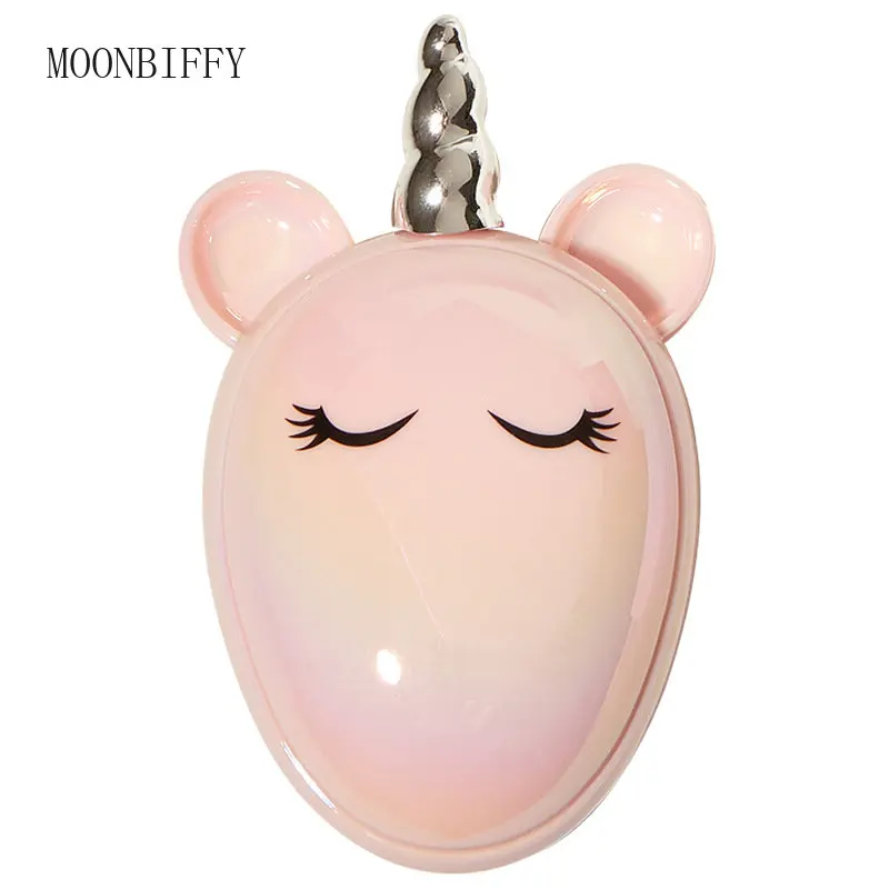 

Гребень для волос в виде единорога, милые щетки для спутывания животных, Антистатическая Массажная щетка для спутывания волос, инструменты ...