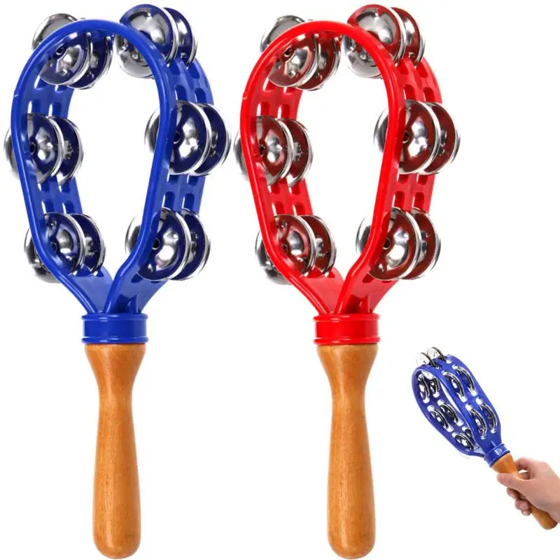 Музыкальный инструмент ручной бубен безопасный музыкальный нержавеющий